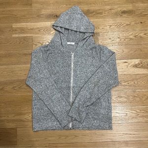 Anthropologie Labiz Zip Up Sweatshirt